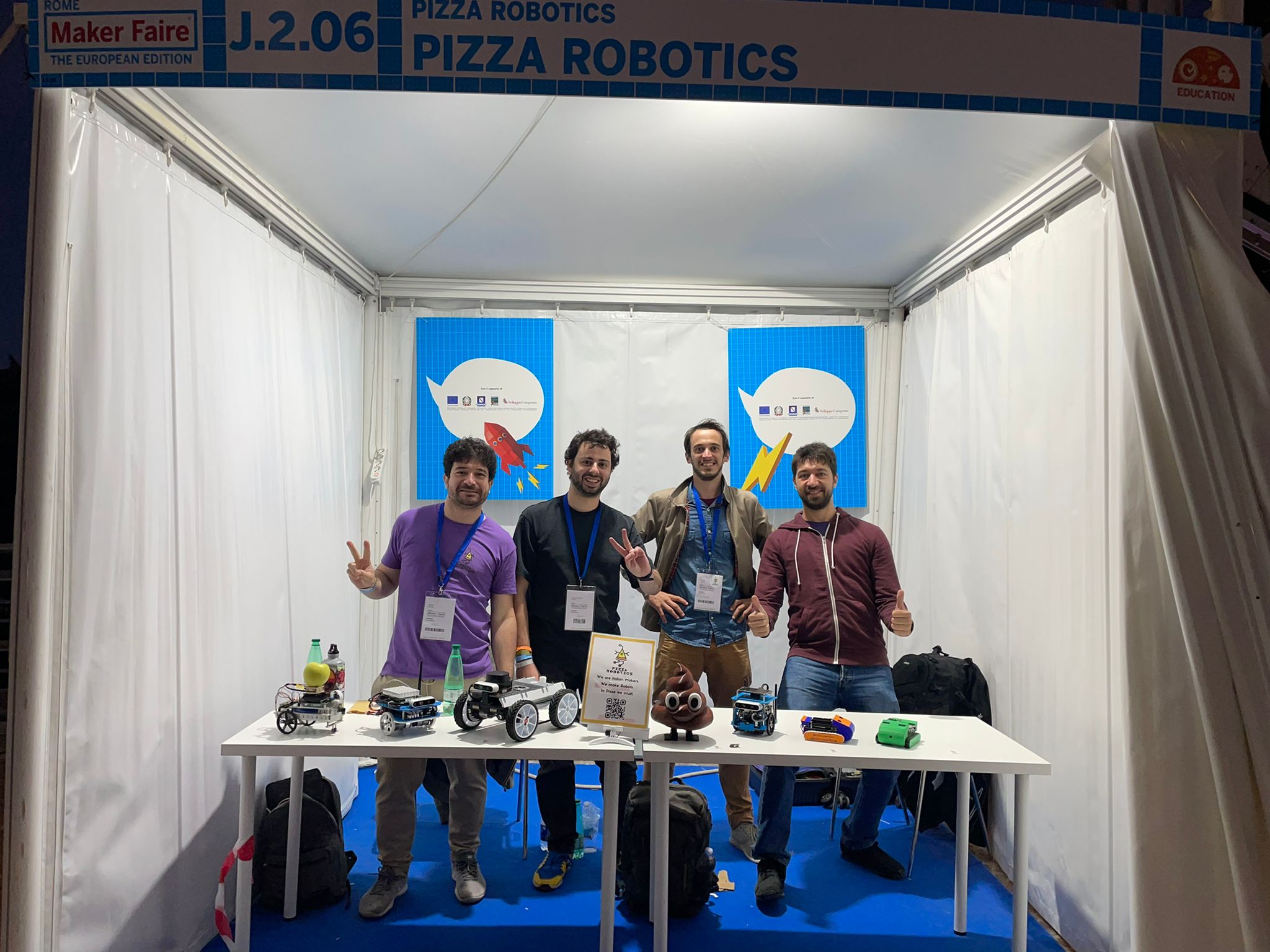 PizzaRobotics team at MFR2021